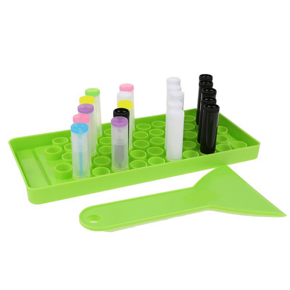 Plastic Lip Balm Filling Tray Empty Lipsticks Filling Tubes Mold
