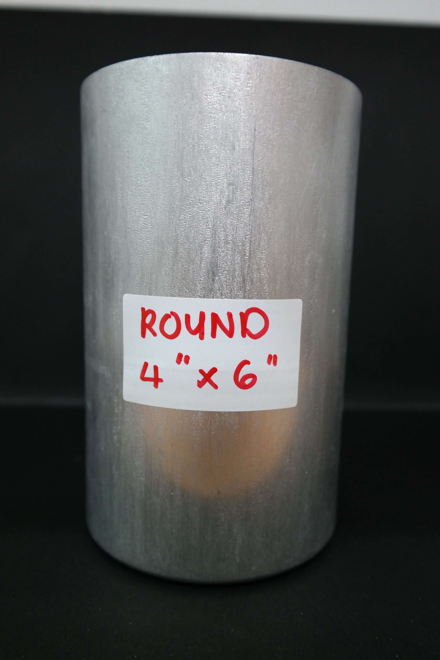 Round Aluminium Candle Mold