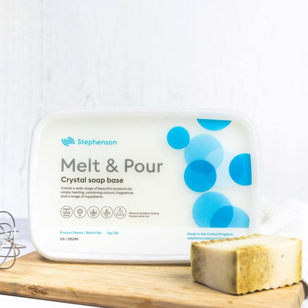 Stephenson Crystal Oatmeal & Shea Butter Soap Base