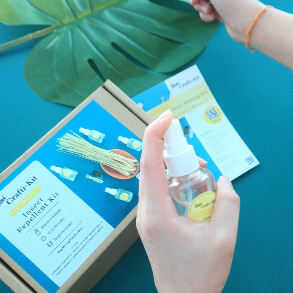 Mini Crafti-Kit - Eco-Friendly Insect Repellent Kit