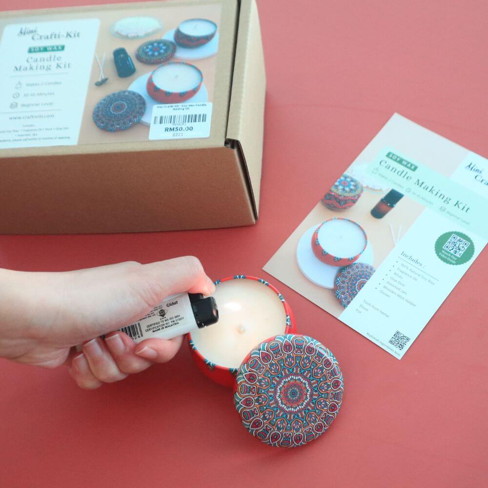 Mini Crafti-Kit - Soy Wax Candle Making Kit