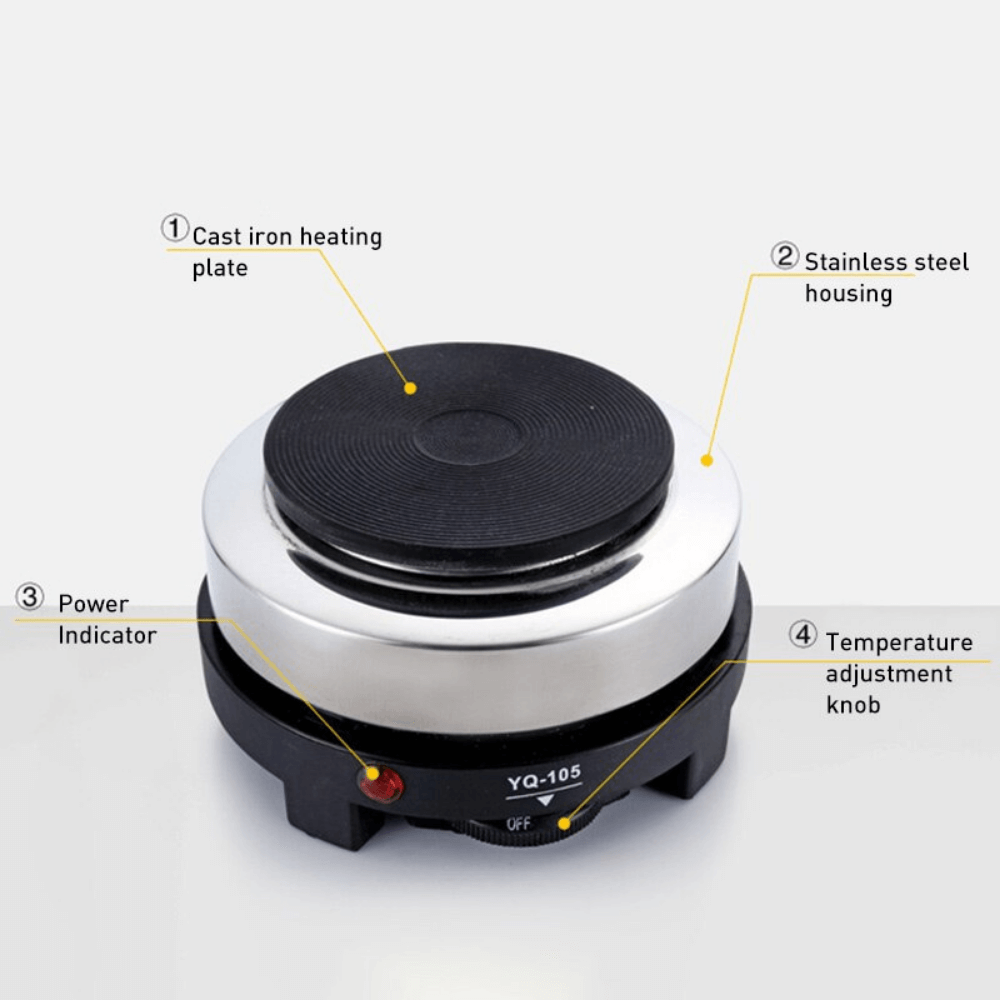 Wax Warmer Stove - 500W - NEW Design