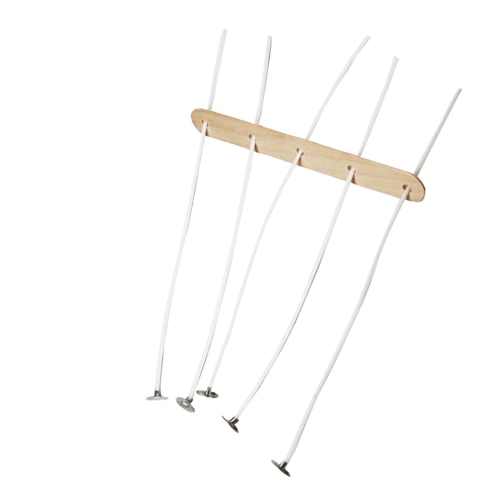 Wooden Candle Wick Holder - 5 Holes