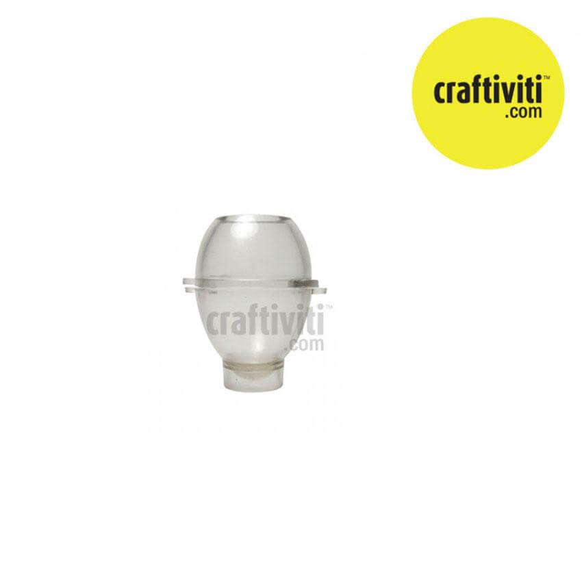 Acrylic Egg Shape Candle Mold