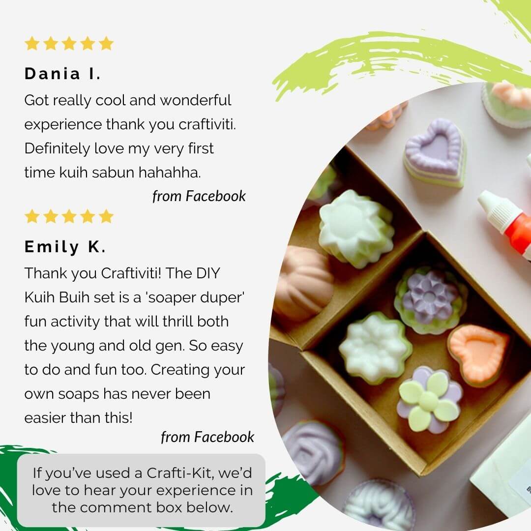 Crafti-Kit - Kuih Buih Soap Kit