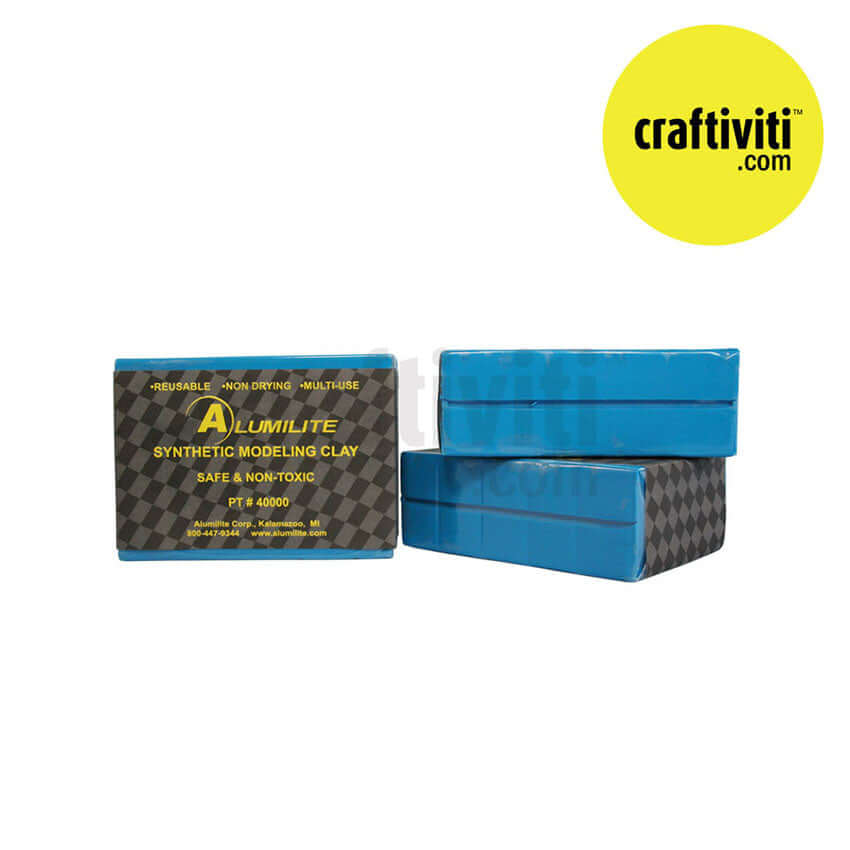 Alumilite Modelling Clay (Sulfur-free Clay) Non-Toxic - Reusable - 454g