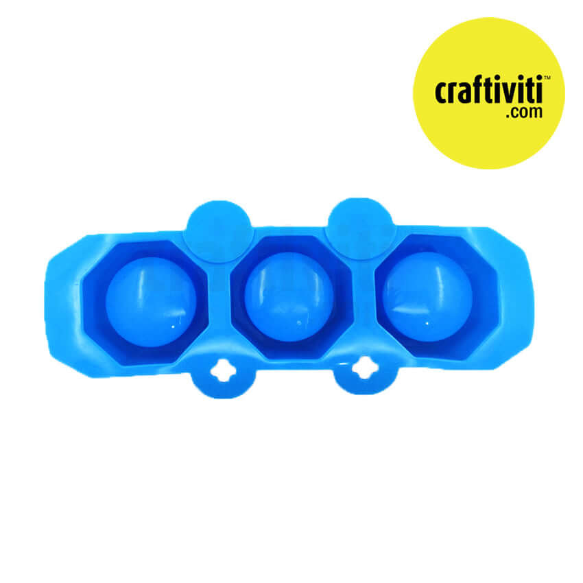 Hexagon Vase Mold 60g - 3pcs