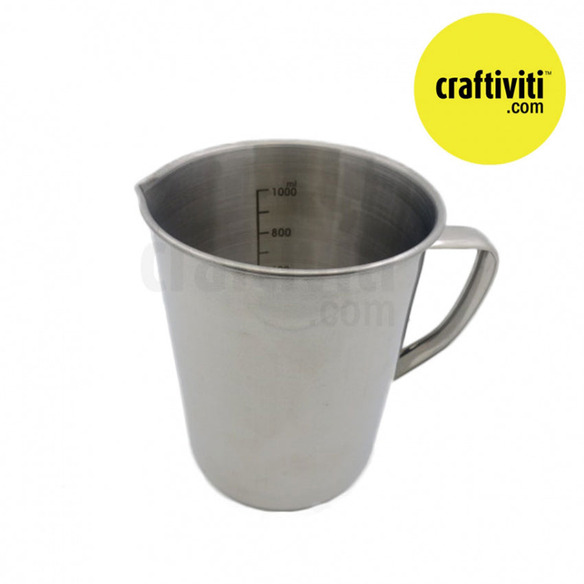 Stainless Steel Measuring Beaker - 1000ml