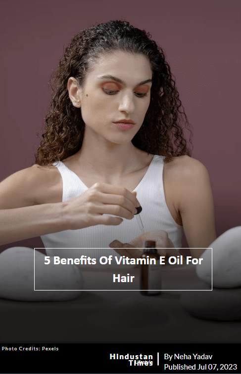 5 Benefits of Craftiviti's Vitamin E Oil for Your Hair