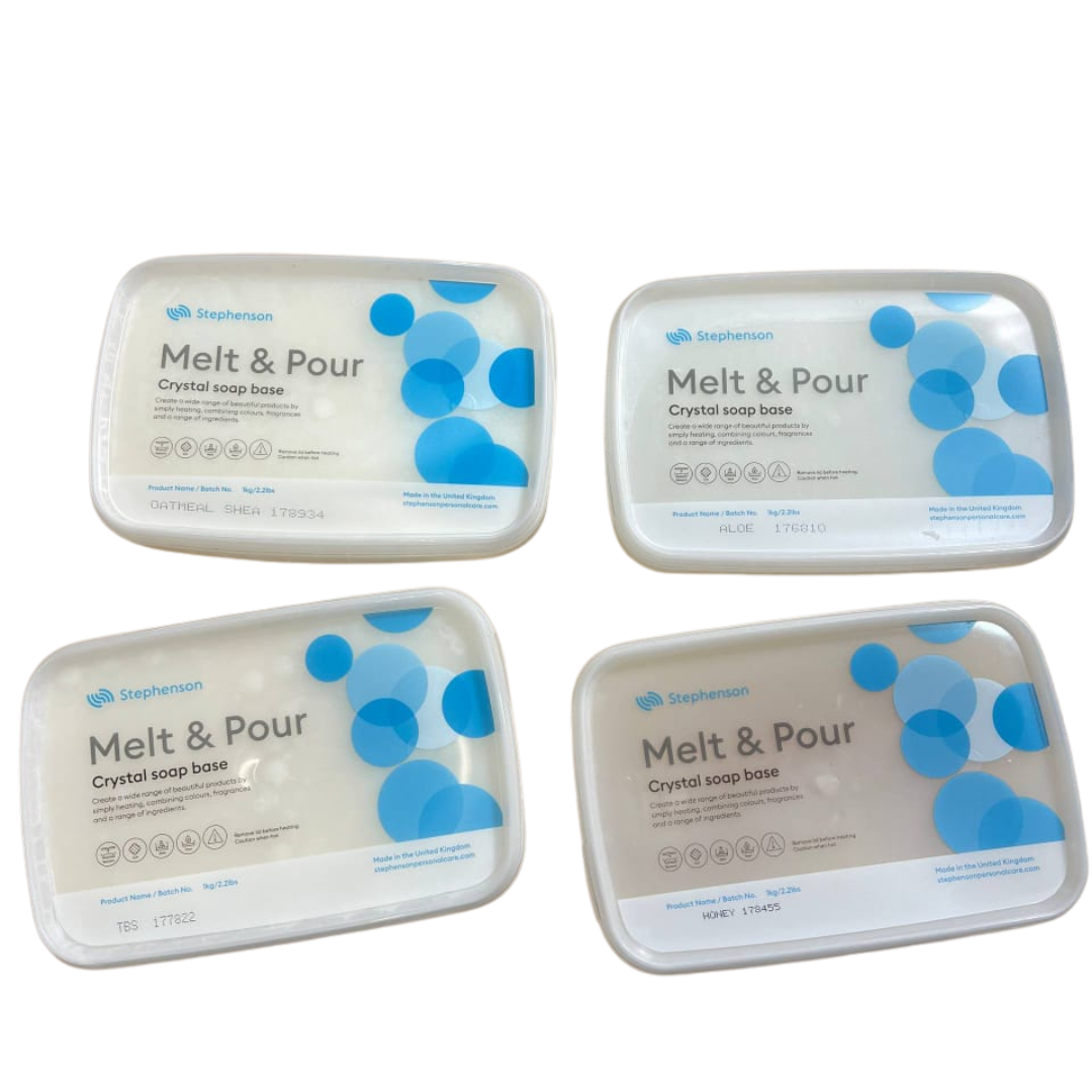 Discover the Perfect Soap for Every Skin Type with Stephenson Soap Base Bundle