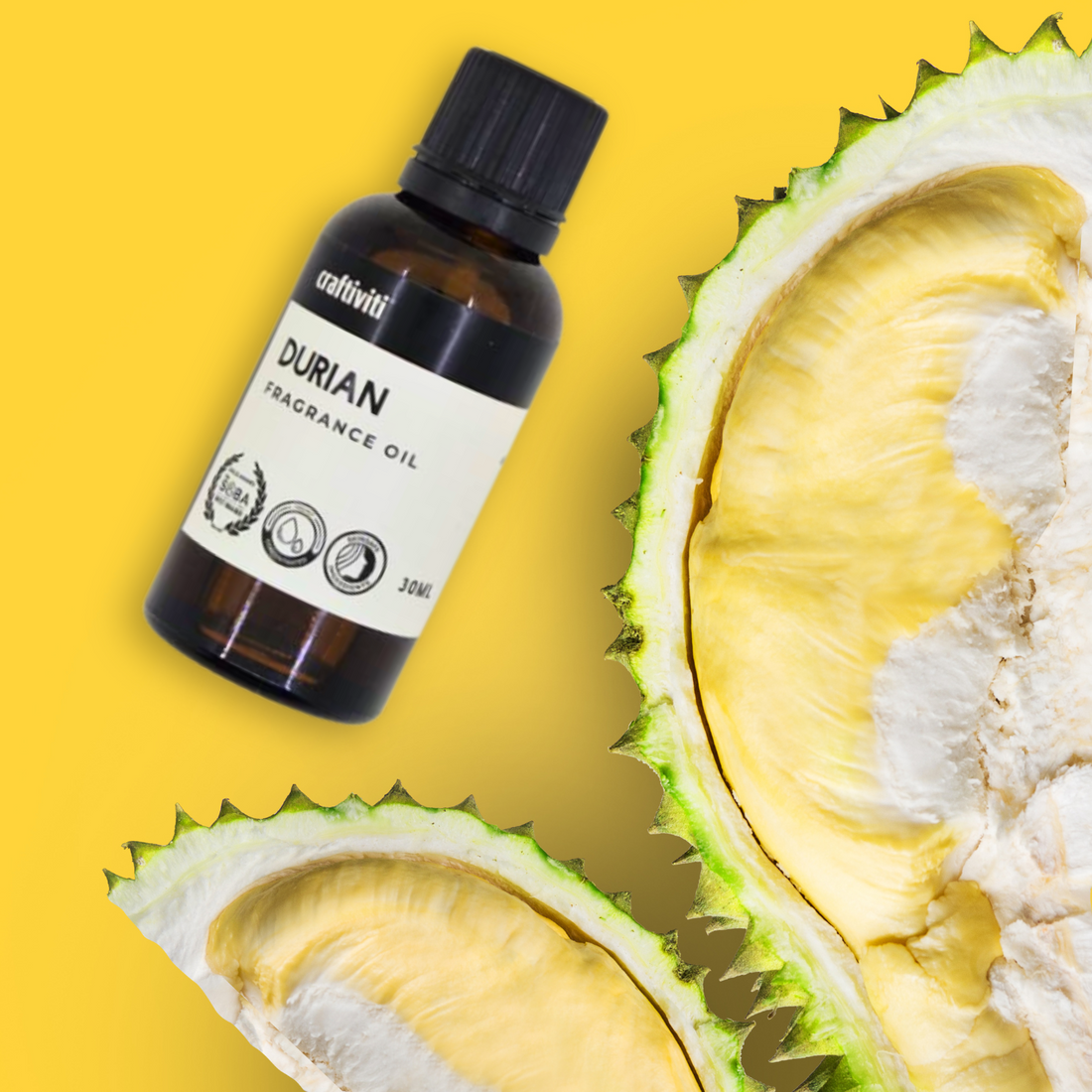 Durian Fragrance Oil by Craftiviti: Bring the King of Fruits to Your DIY Creations