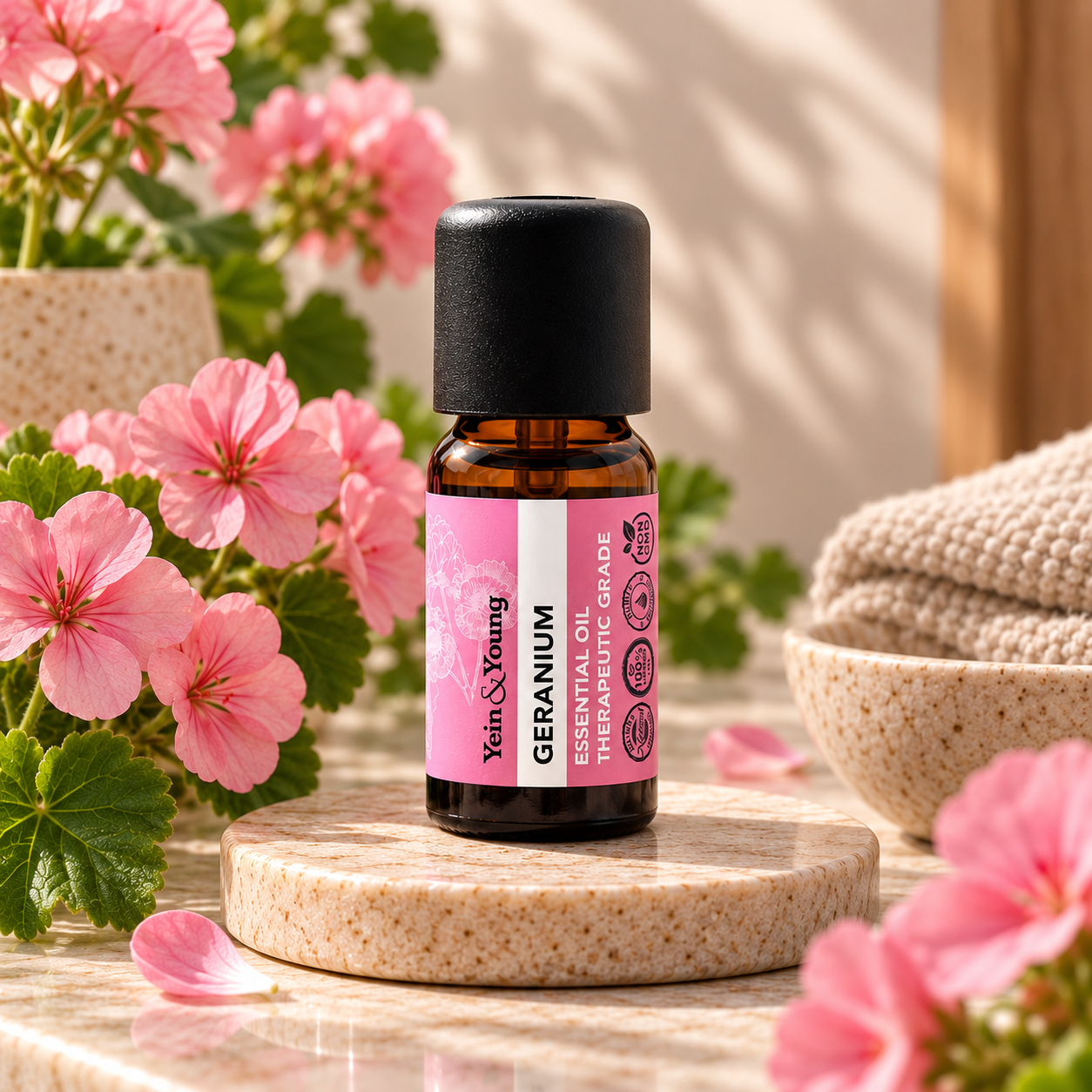 Yein&Young Geranium Essential Oil - 10ml