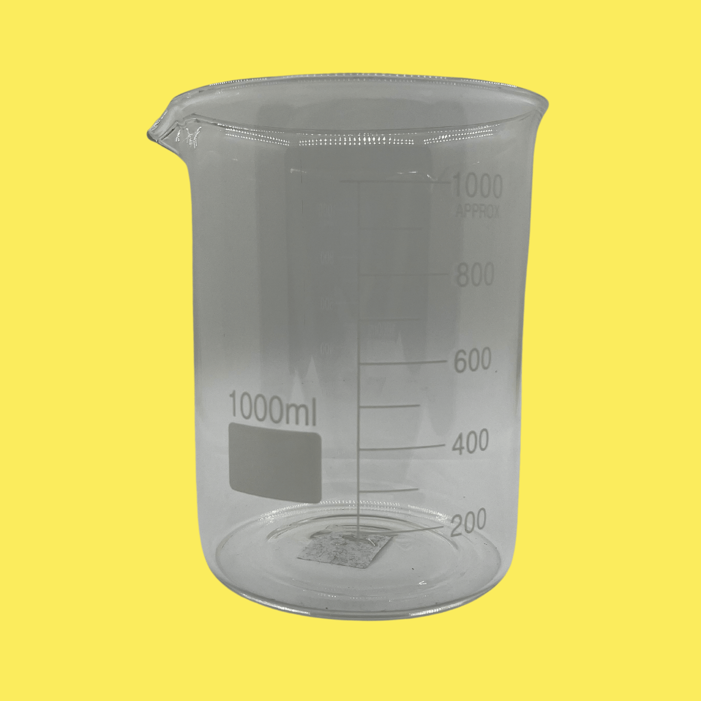 Glass Measuring Beaker (Laboratory Grade)