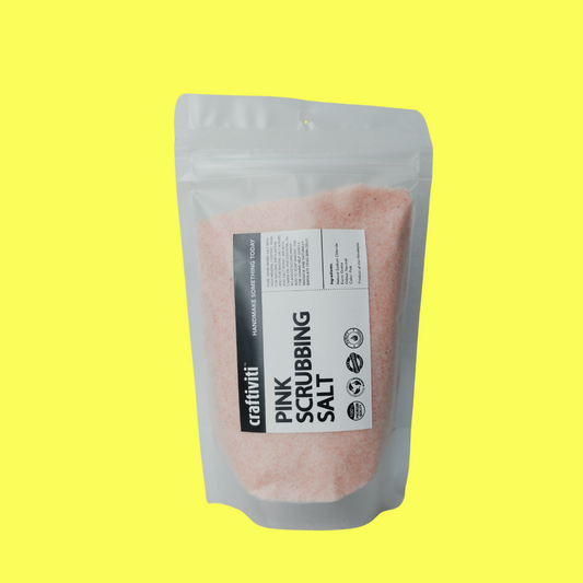 Pink Scrubbing Salt - 500g