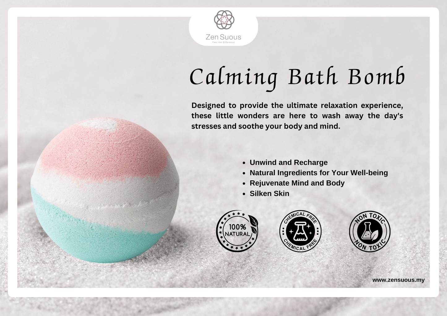 Bath Bomb - Calming C7R