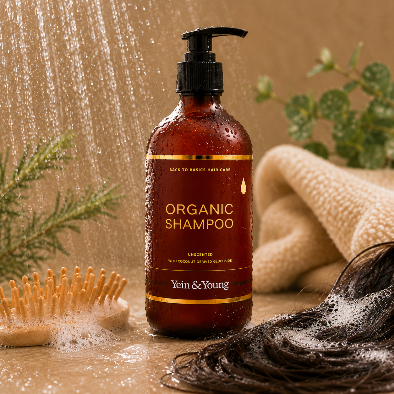 Yein&Young Organic Shampoo - Unscented - 500ml