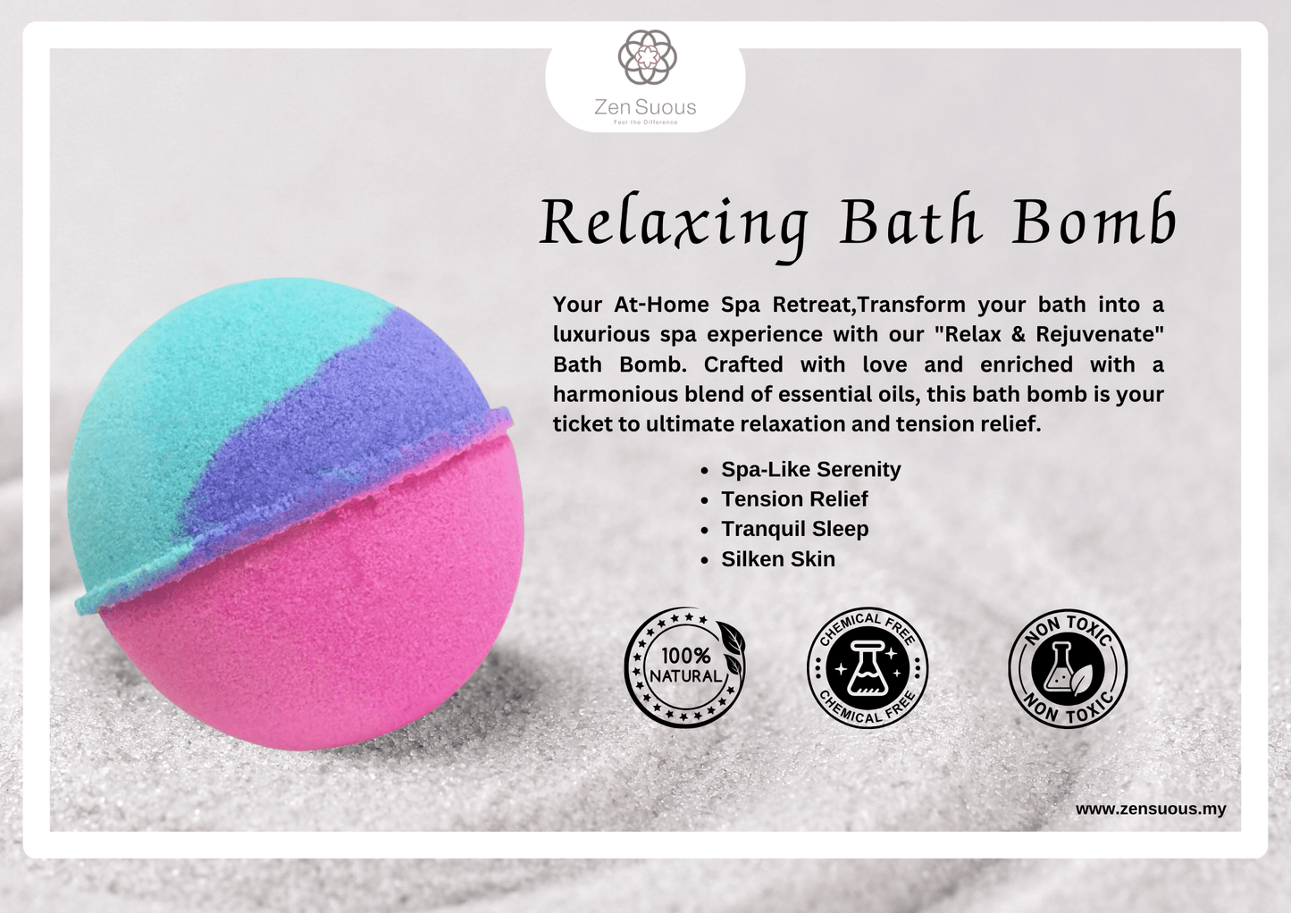 Bath Bomb - Relaxing C7R