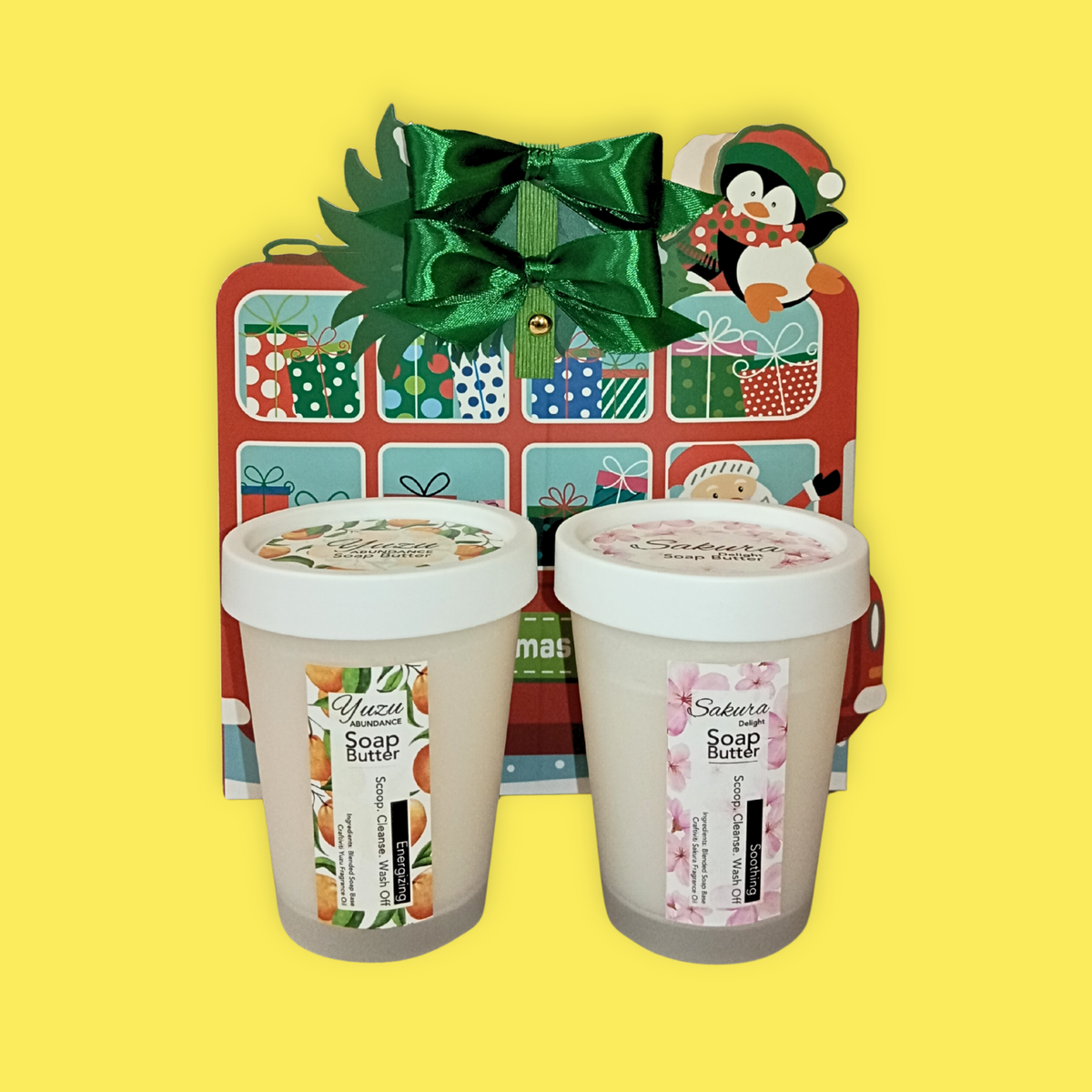 Santa Bus Bag Christmas Gift Set