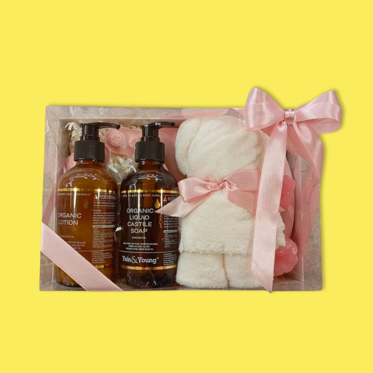 Yein&Young Baby Gift Set: Baby's First Bath Gift Set