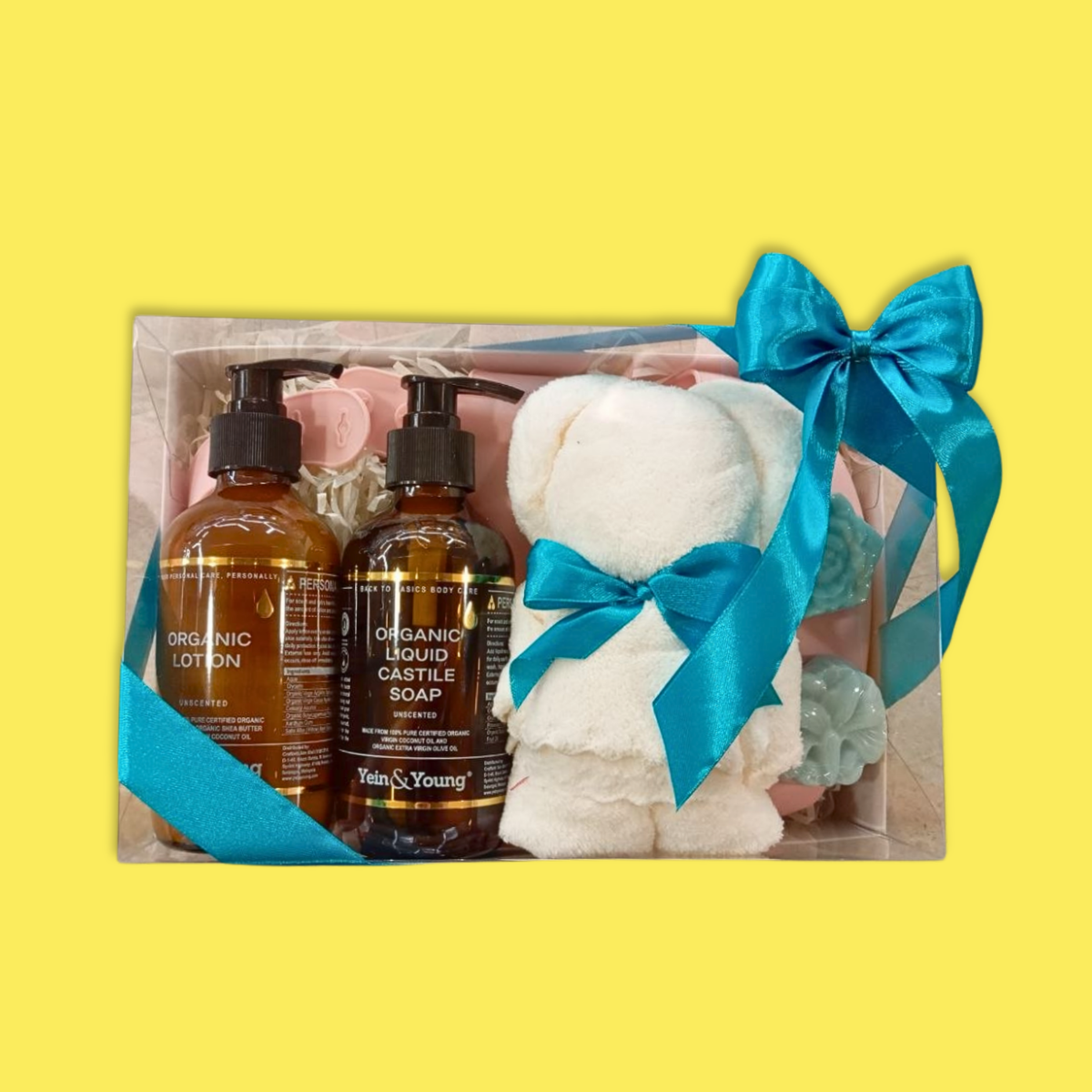 Yein&Young Baby Gift Set: Baby's First Bath Gift Set