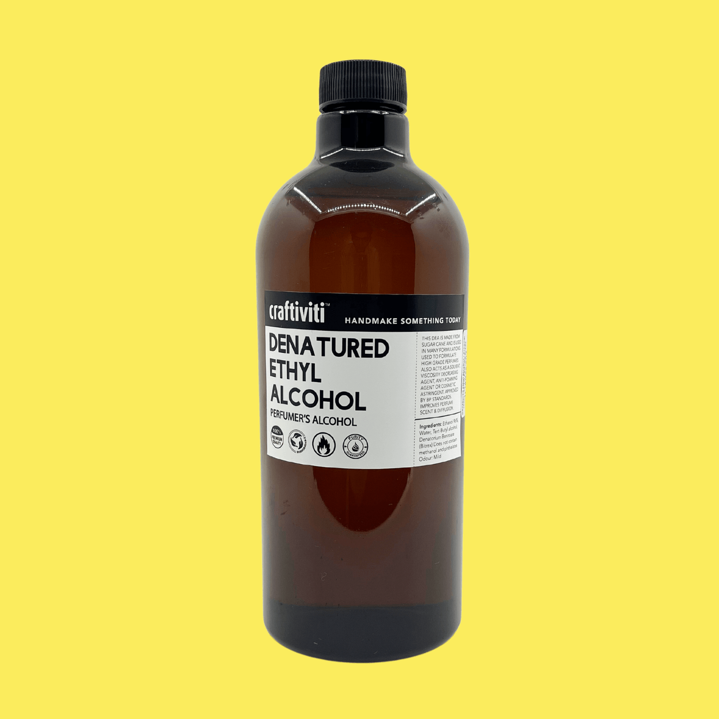 Denatured Ethyl Alcohol / Ethanol (DEA) - 96.7% Perfume Grade