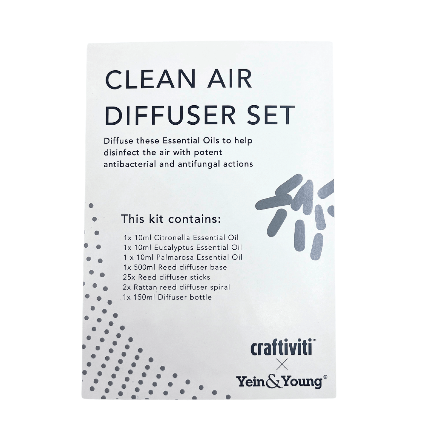 'Clean Air' Essential Oil Reed Diffuser Gift Set (LIMITED EDITION)