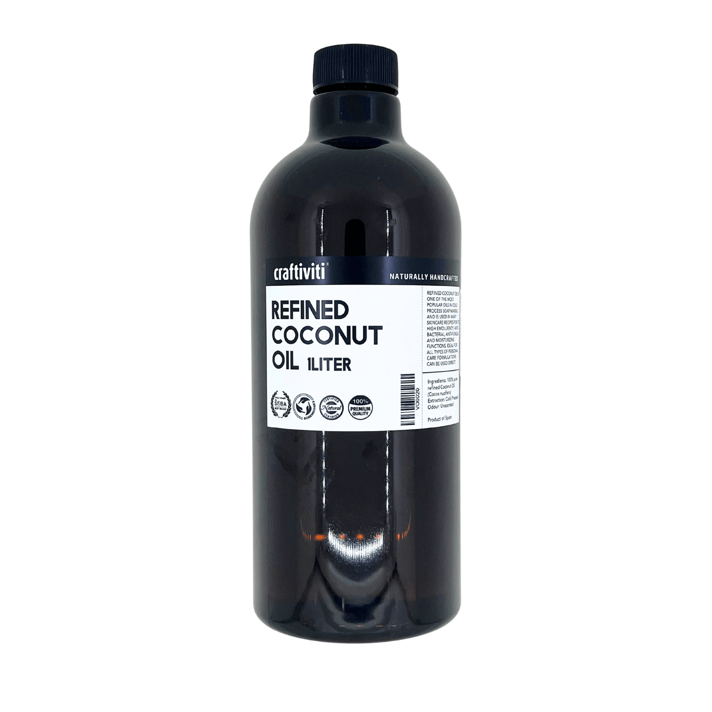 Refined Coconut Oil (Malaysia) - Cosmetic Grade