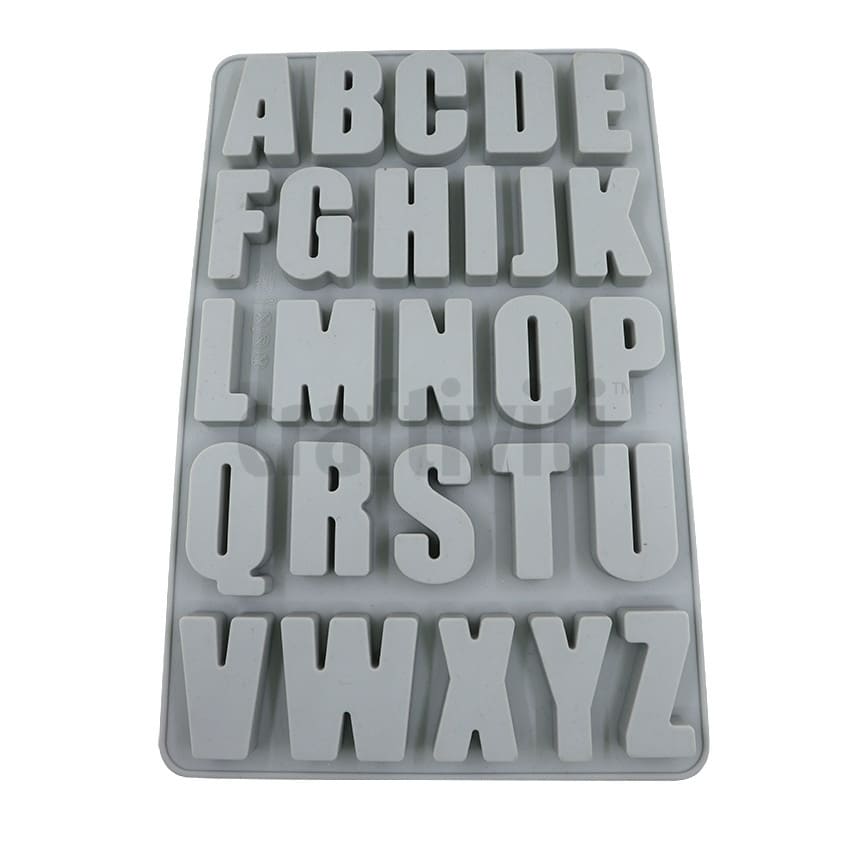 Alphabet Mold - 26 Patterns (Medium)