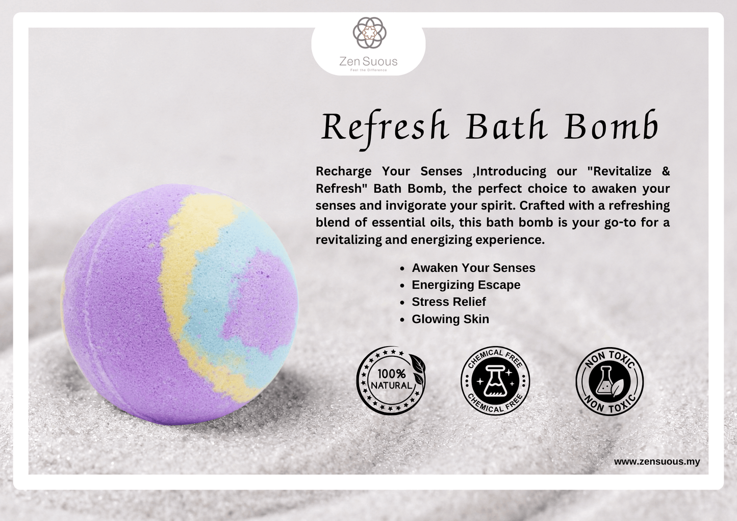 Bath Bomb - Refresh C7R