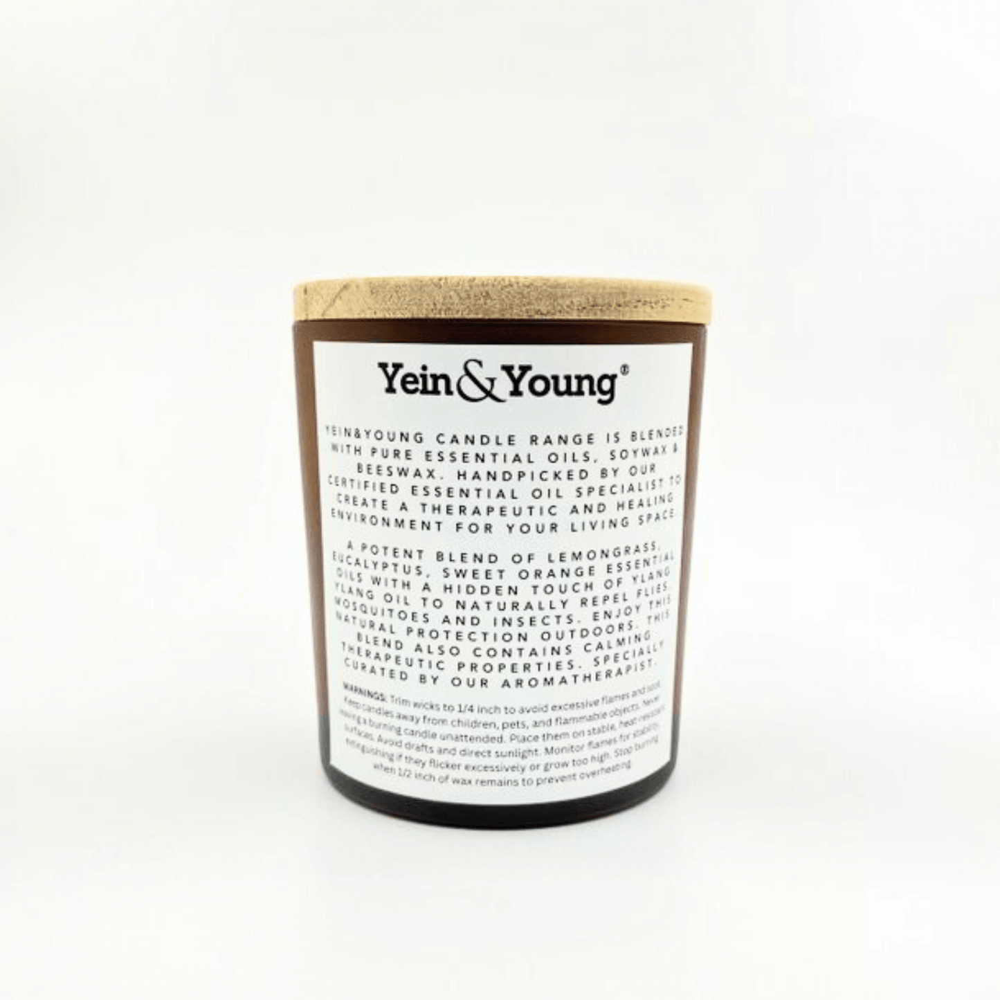 Yein&Young Therapeutic Essential Oil Candle - BUGS AWAY