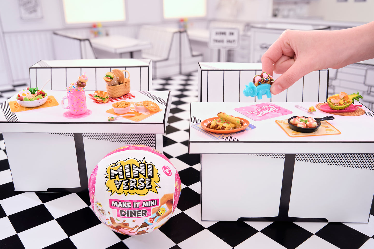 MGA'S Miniverse Food Series - DINER Series C7R S4
