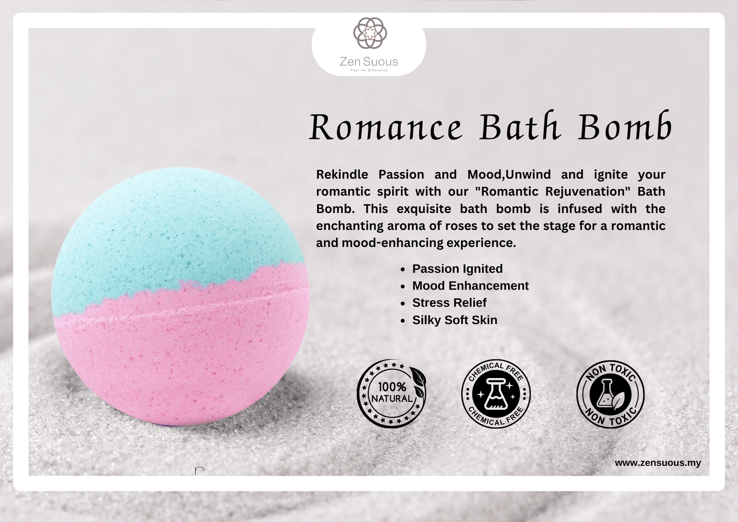 Bath Bomb - Romance C7R