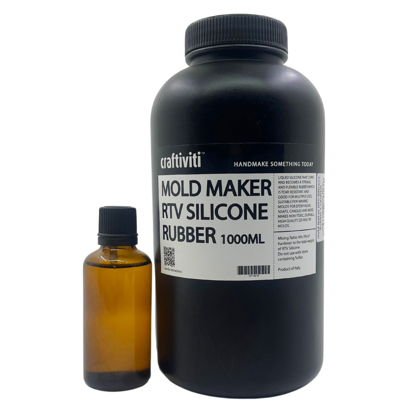 Mold Maker RTV Silicone Rubber 20kg + Catalyst 1L