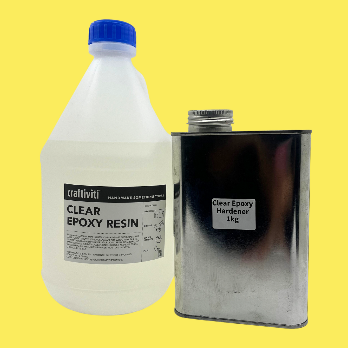 Clear Epoxy Resin & Hardener