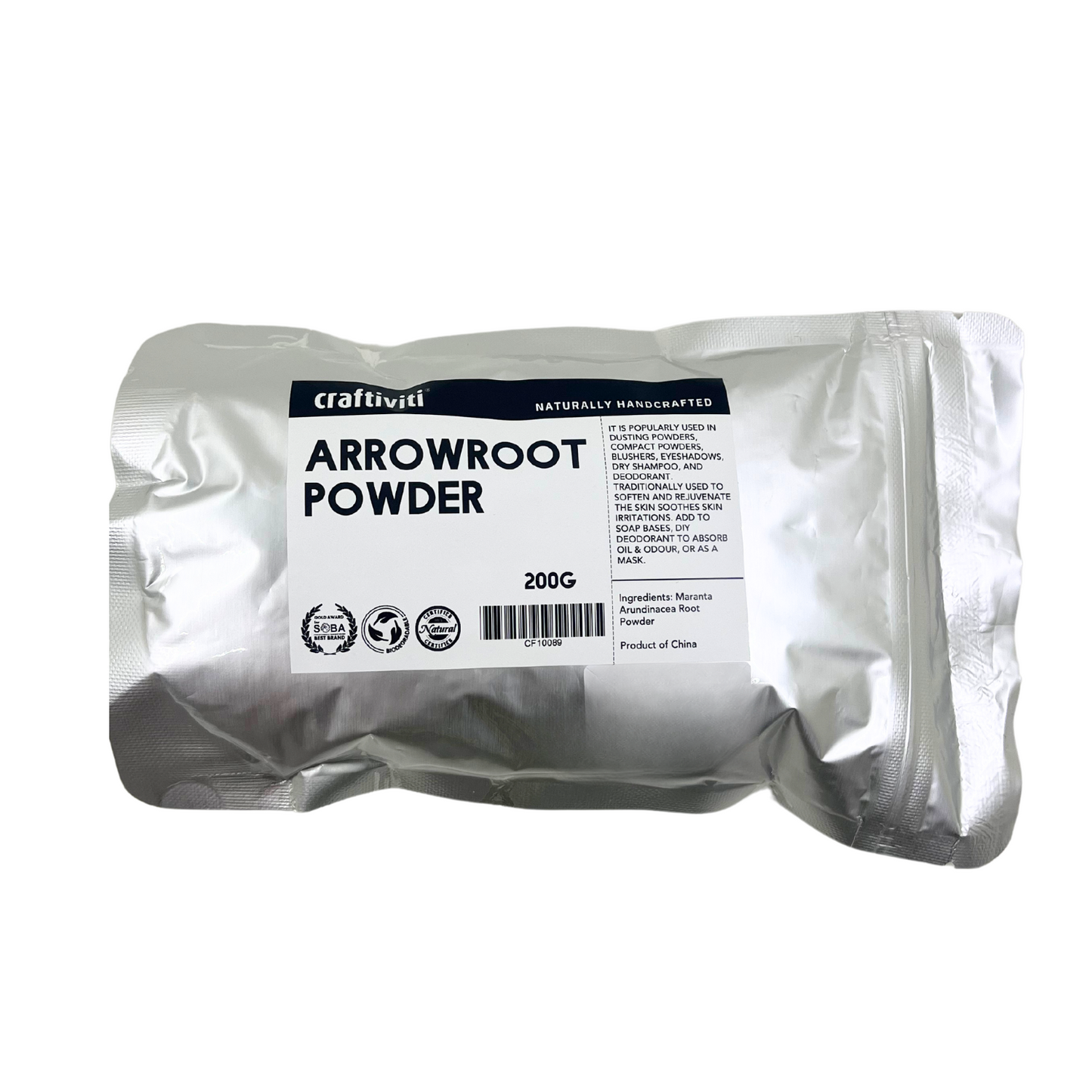 Organic Arrowroot Powder - 200g