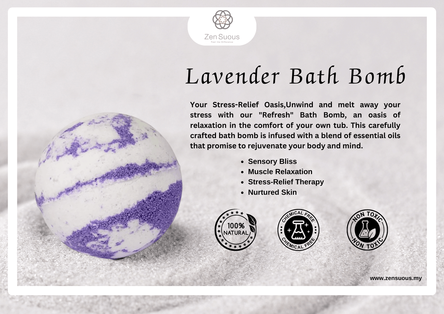 Bath Bomb - Lavender C7R