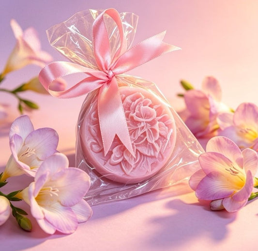 Flower Freesia Bar Soap