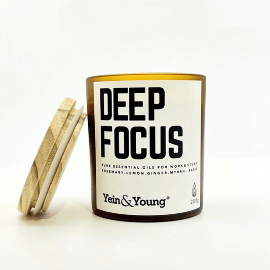 Yein&Young Therapeutic Essential Oil Candle - DEEP FOCUS