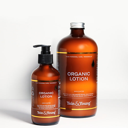 Yein&Young Organic Lotion - Unscented Ingredients - Craftiviti