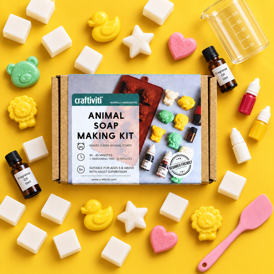 Crafti-Kit - Melt & Pour Animal Soap Making Kit