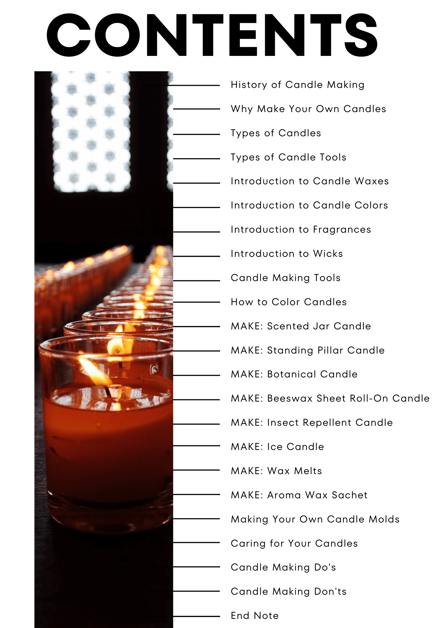 Candle Masterclass EBOOK