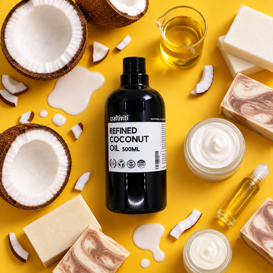 Refined Coconut Oil - Cosmetic Grade
