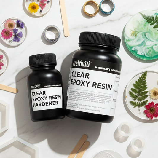 Clear Epoxy Resin Malaysia | 2:1 AB Resin | Craftiviti
