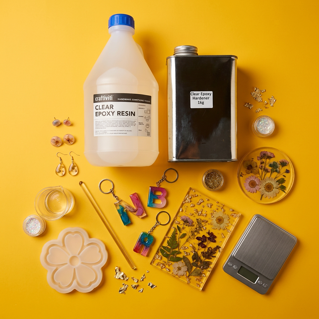 Craftiviti_Epoxy_Resin_2kg_Bulk_Buy_Malaysia_Craft_DIY_Resin_Art_AB_Resin