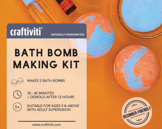 Crafti-Kit - Bath Bomb Making Kit (NEW EDITION 2024)