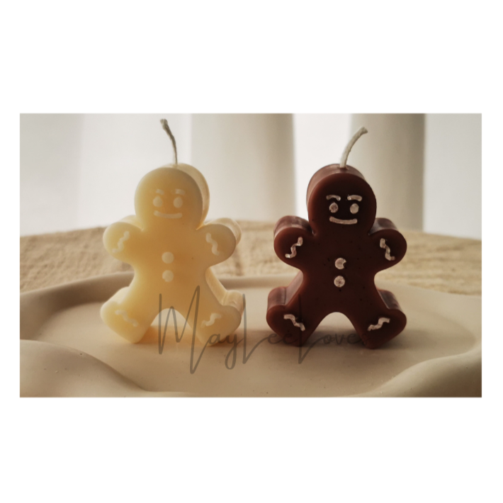 Gingerbread Man Candle C7R