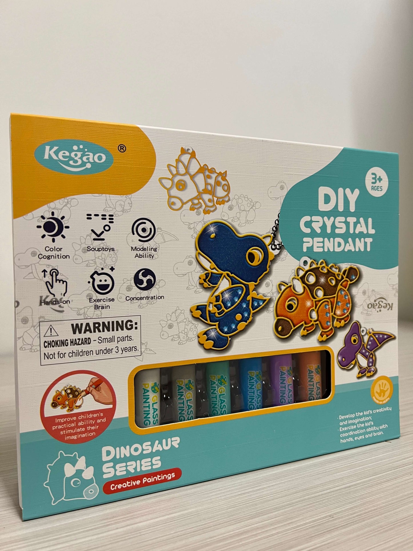 DIY Crystal Pendant - Dinosaur Series