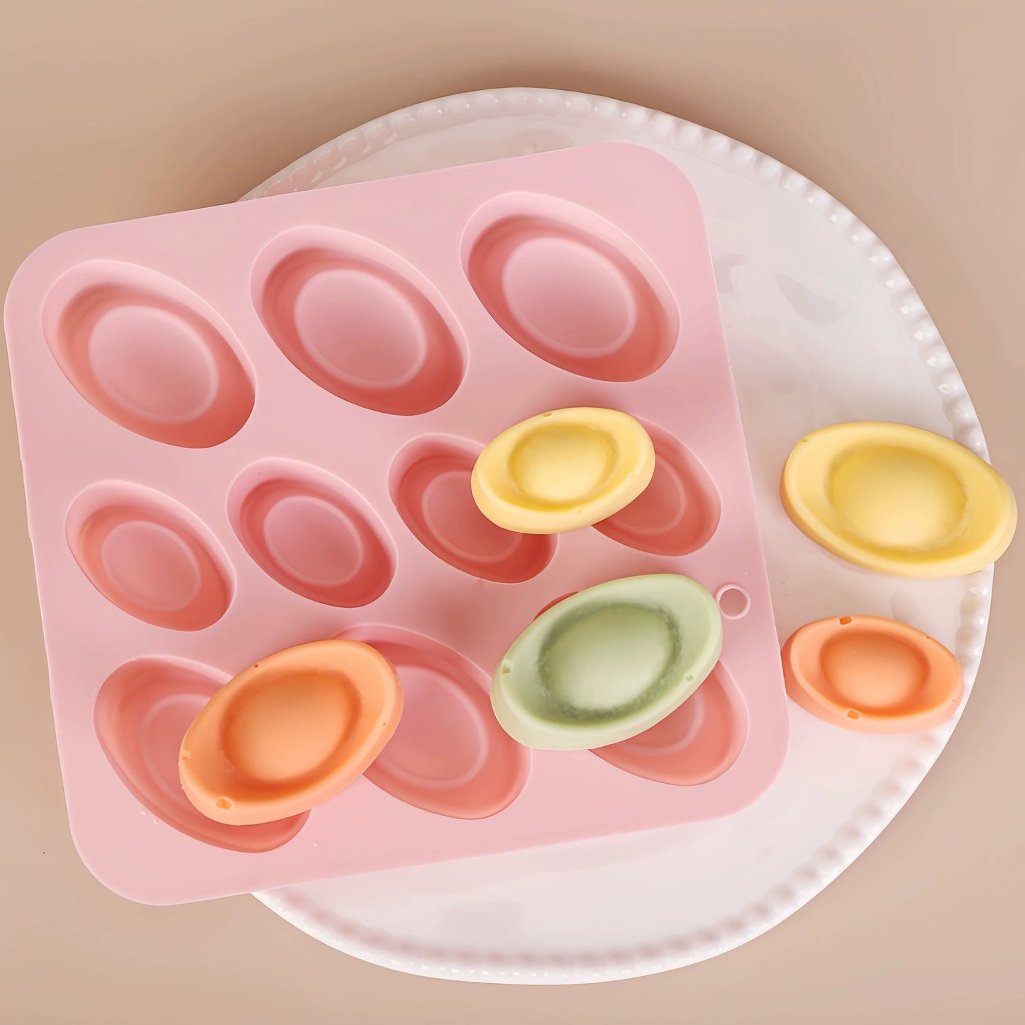 Ingot Silicone Mold - 10pcs (2 sizes)