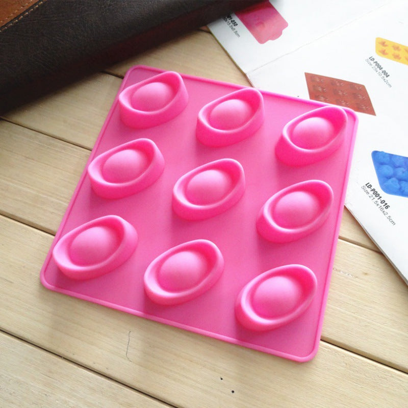 Ingot Silicone Mold - 9pcs (Small)