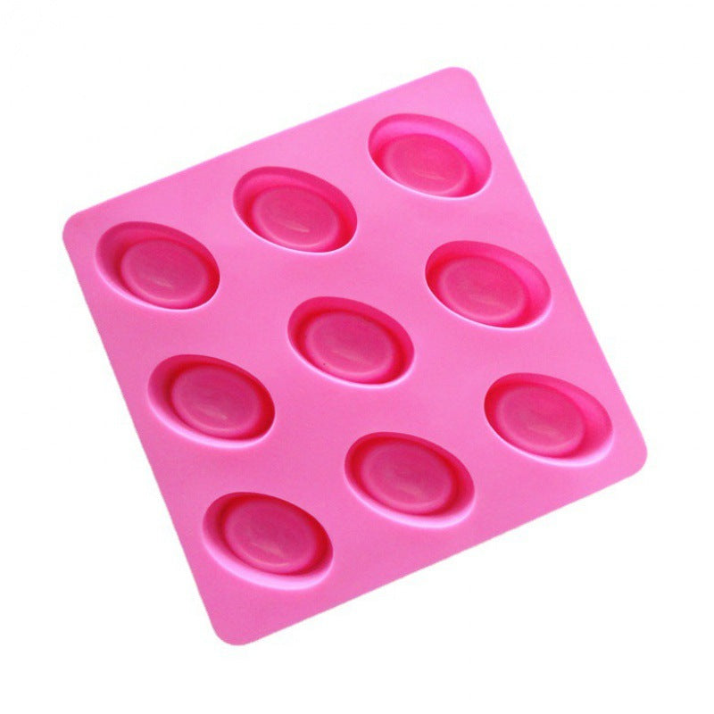 Ingot Silicone Mold - 9pcs (Small)